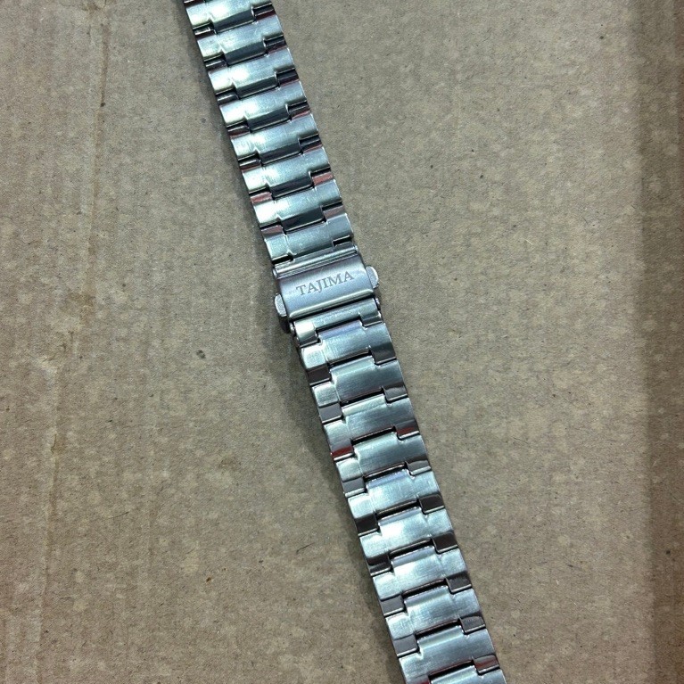 rantai jam 18mm logo tajima stainless