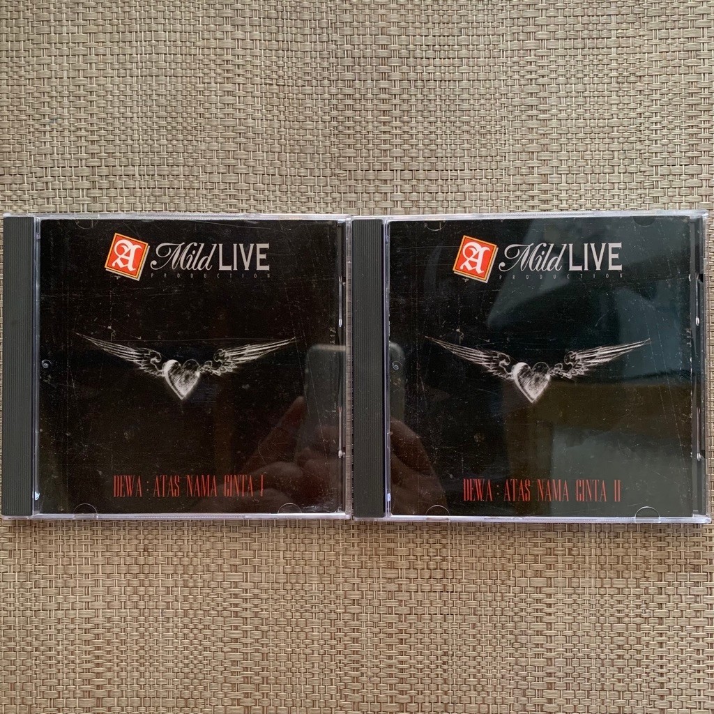 CD Dewa 19 - Atas Nama Cinta I & II