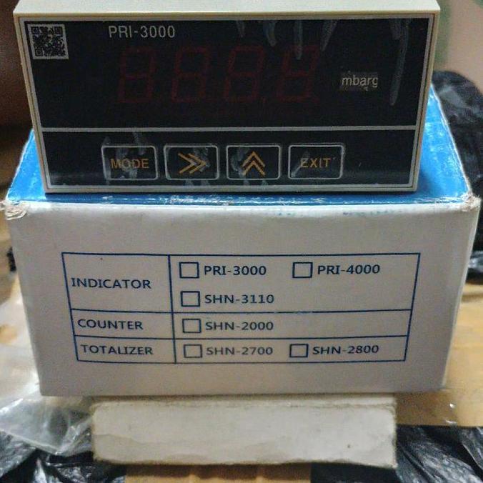 PRI-3001-1 4~20MA 220V DIGITAL INDICATOR SHINHO SYSTEM BARU