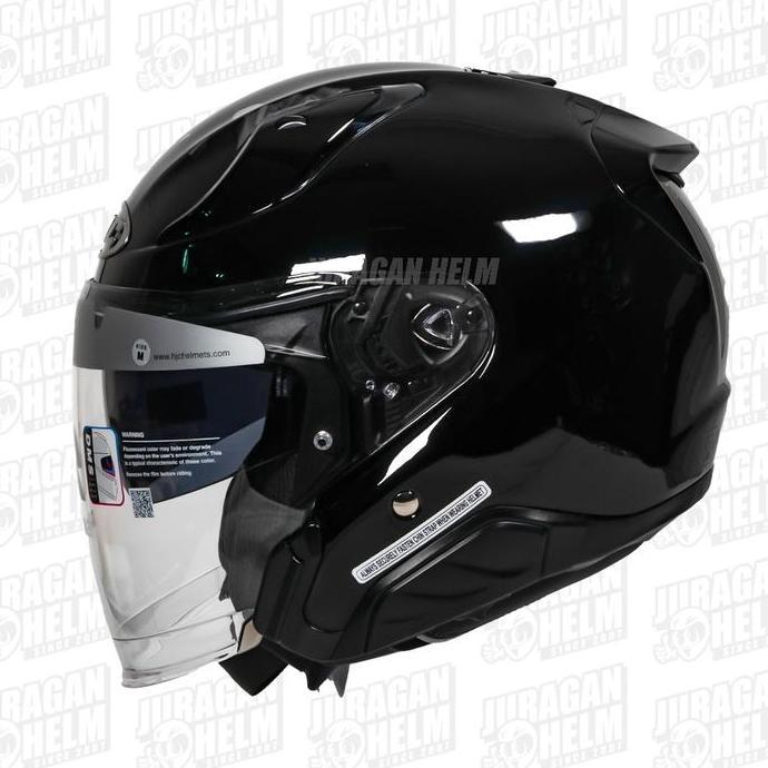 HJC RPHA31 BLACK GLOSS HALF FACE