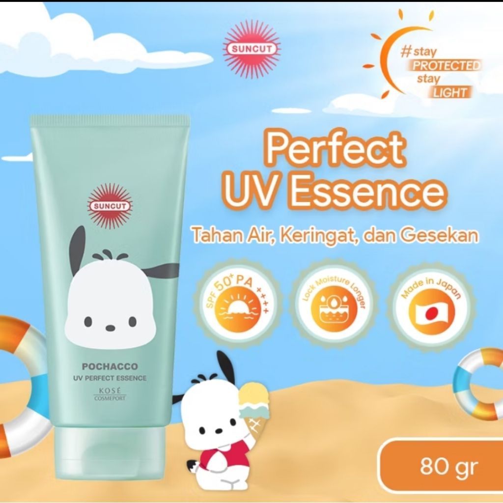 Kose Suncut UV Perfect Essence Spf 50+ PA++++ 80 gr
