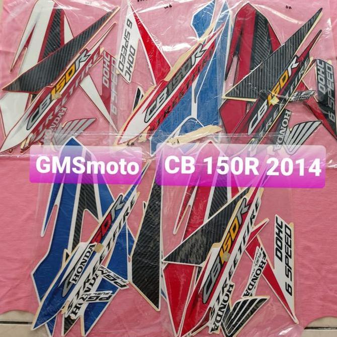 STIKER MOTOR CB 150R 2014 / STRIPING MOTOR CB 150R 2014 HONDA PROMO