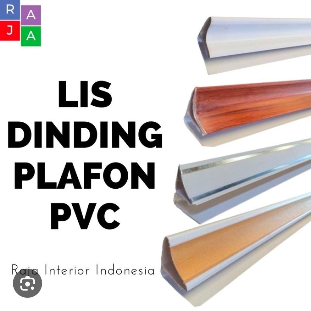 LIS TEMBOK/PROFIL PLAVON PVC MOUTF 4CM