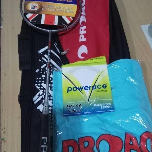 TERBARU - Raket Badminton PRO ACE SWEETSPOT 5000/ SS 5000 komplit +tas ORIGINAL