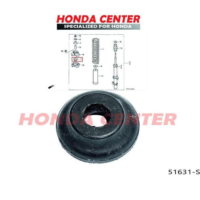 Promo karet support shock breaker karet bantalan shock breaker civic nouva nova lx grand genio estil