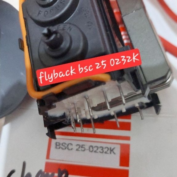 flyback tv bsc 25 0232 sharp slim 21inch dll