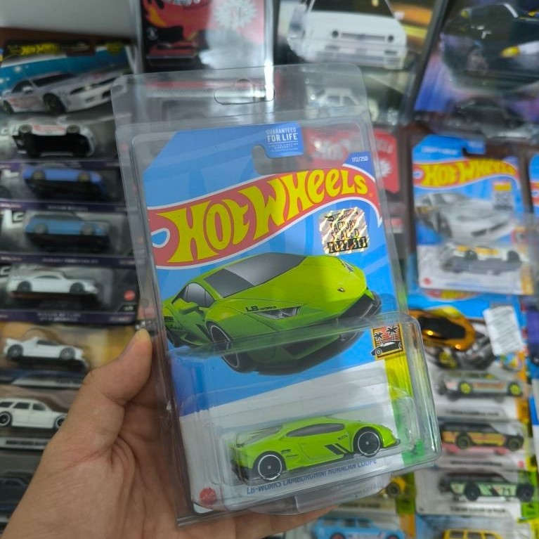 Hot Wheels Lamborghini Lbwk Green Factory Sealed