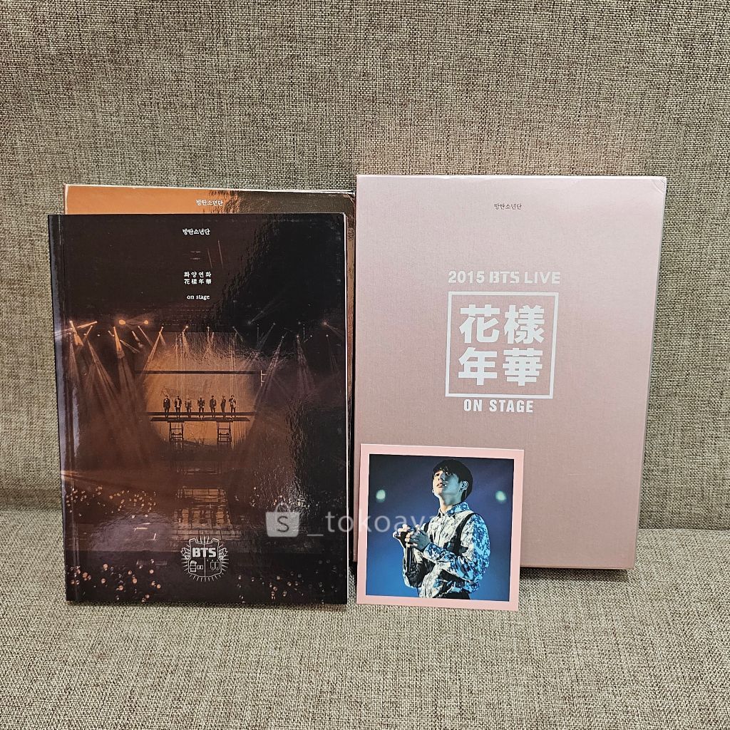 [Rare] BTS Live HYYH On Stage Concert DVD + Jungkook Photocard