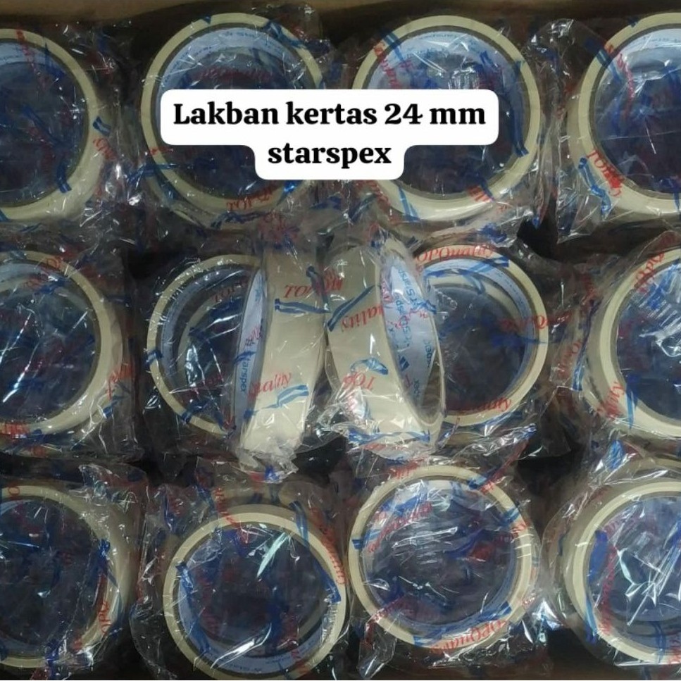 lakban kertas 24 mm starspex #