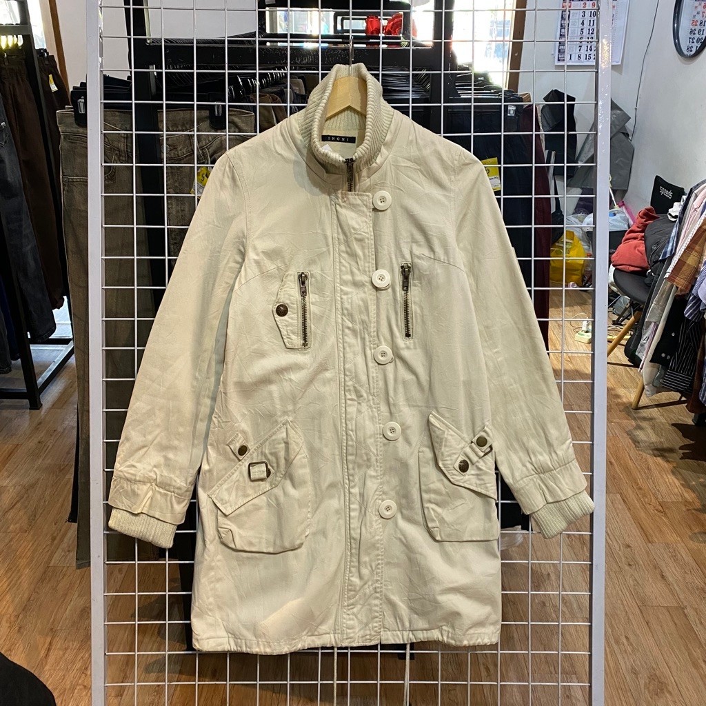 Ingni Zip Parka Jacket . #Jb191