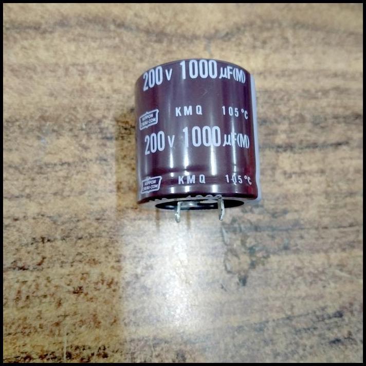 TERBARU KAPASITOR ELCO 1000UF 200V 30X30 