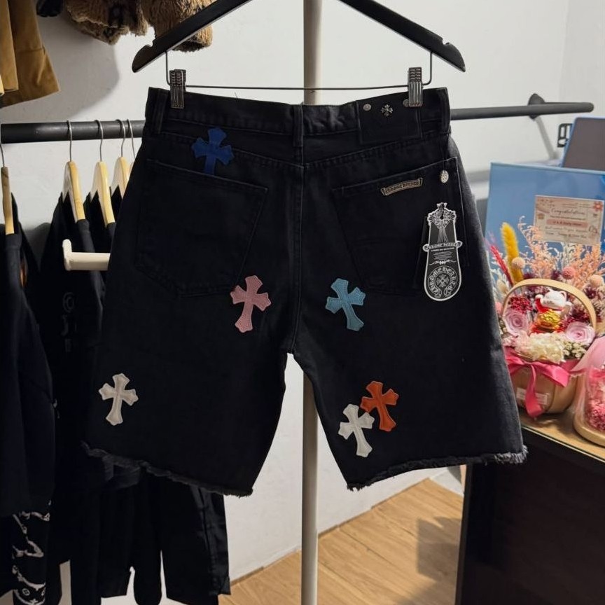 Celana Chrome Hearts Pendek Jeans