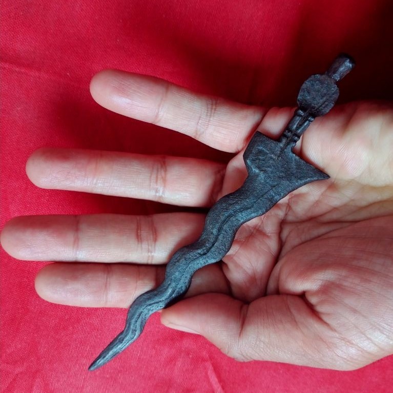 keris mini Luk 7 sajen unik