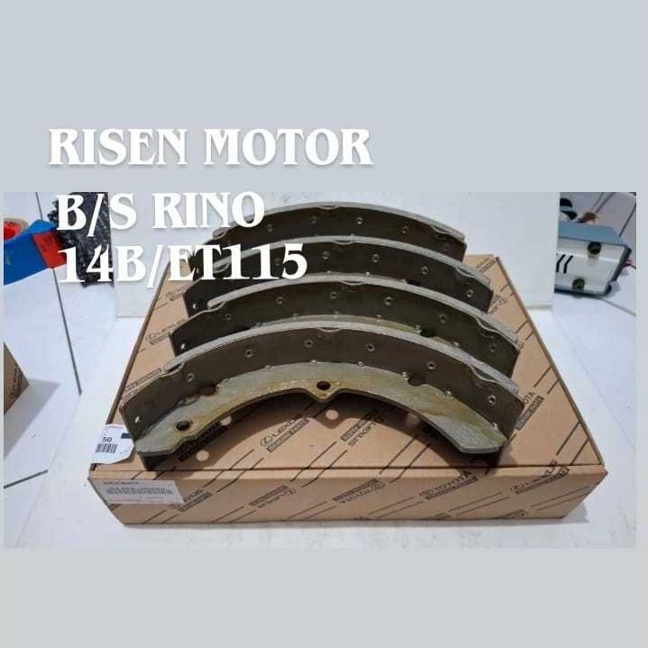 BRAKE SHOE FRONT RINO 14B ET115 KAMPAS REM DEPAN RINO 14B ET115 04495-36050