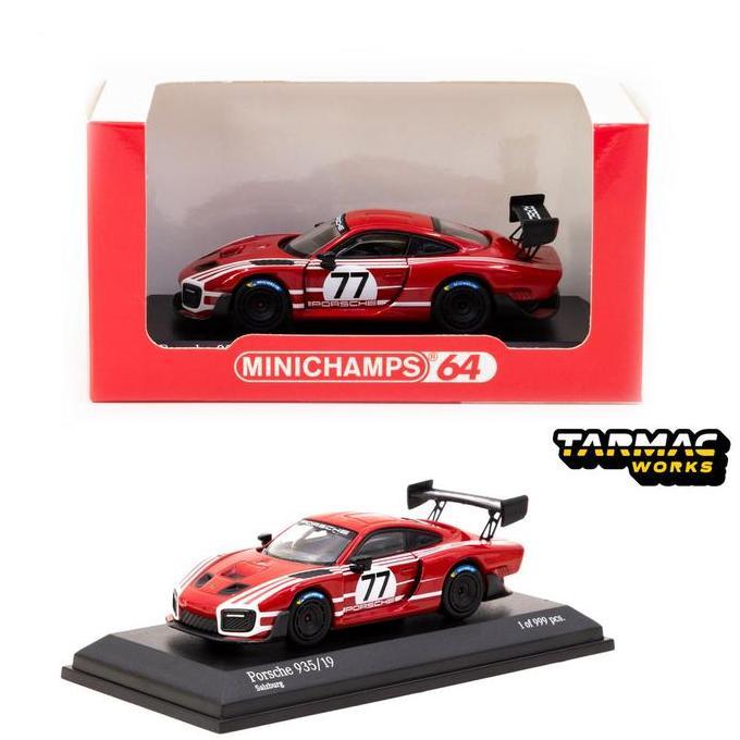 T64MC-006-RD Tarmac Works x Minichamps Porsche 935 Salzburg Diecast
