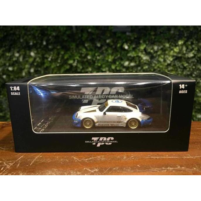 TPC644801 1/64 TPC RWB Porsche 911 (964) EA Pearl White Diecast