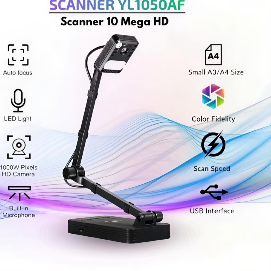 Eloam YL1050AF 10MP HD Document Scanner A3/A4