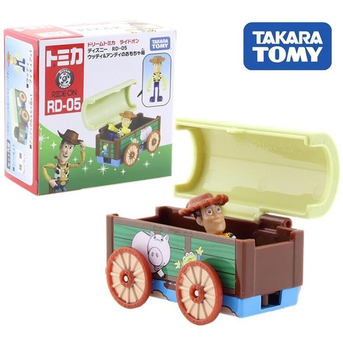 181262 TOMICA DREAM RIDE ON DISNEY RD-05 WOODY & TOY BOX TAKARA TOMY