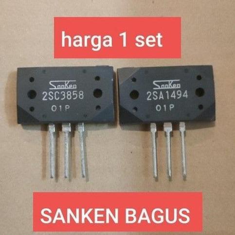 Transistor Genuine Sa 1494 - Sc 3858 Tr Asli Japan Sa1494 Sc2858 2Sa 1494 2Sc3858