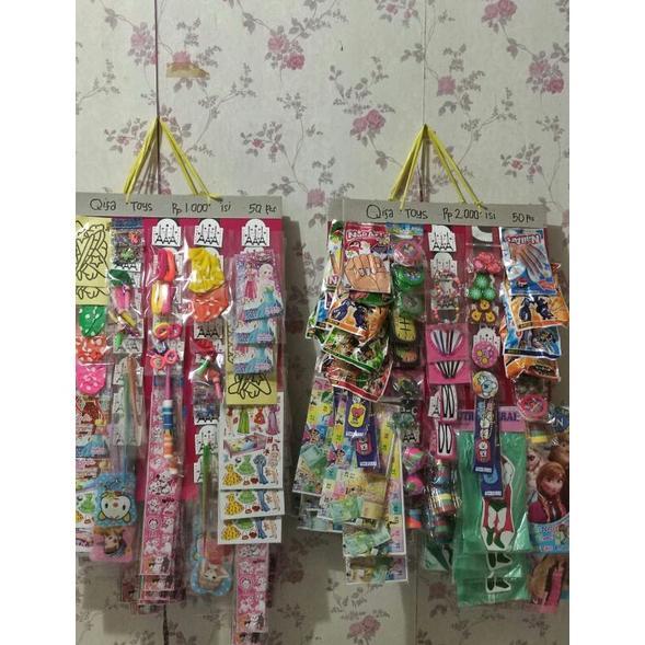 [LYA] Mainan renceng serba 1000 an isi 50pcs