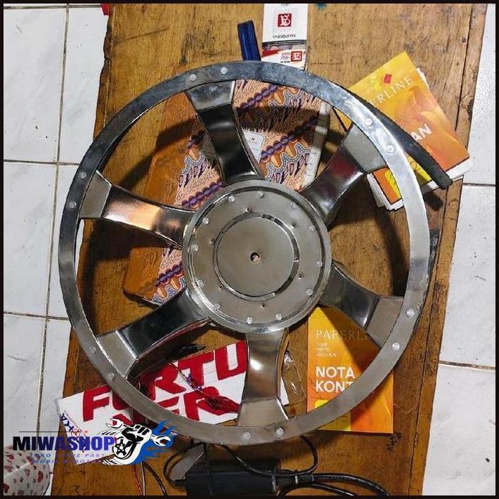 WHEEL DOP WILDOP RODA MOBIL UNIVERSAL TRUK RING 16 BELAKANG MODEL JARING STENLISS MANGKOK ISI 2 PCS 