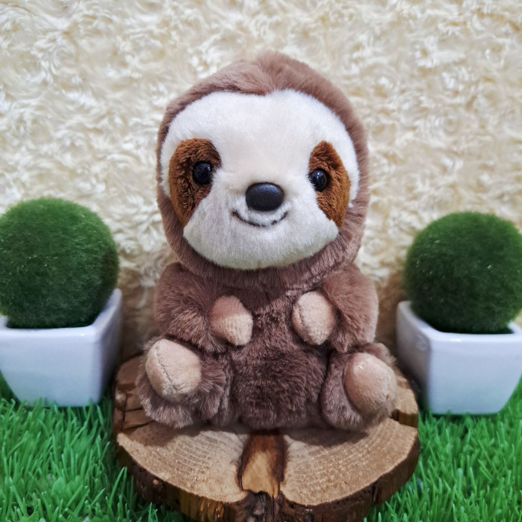 Boneka Kukang Chubby S Boneka Kukang Coklat Boneka Kukang Cute AUR S