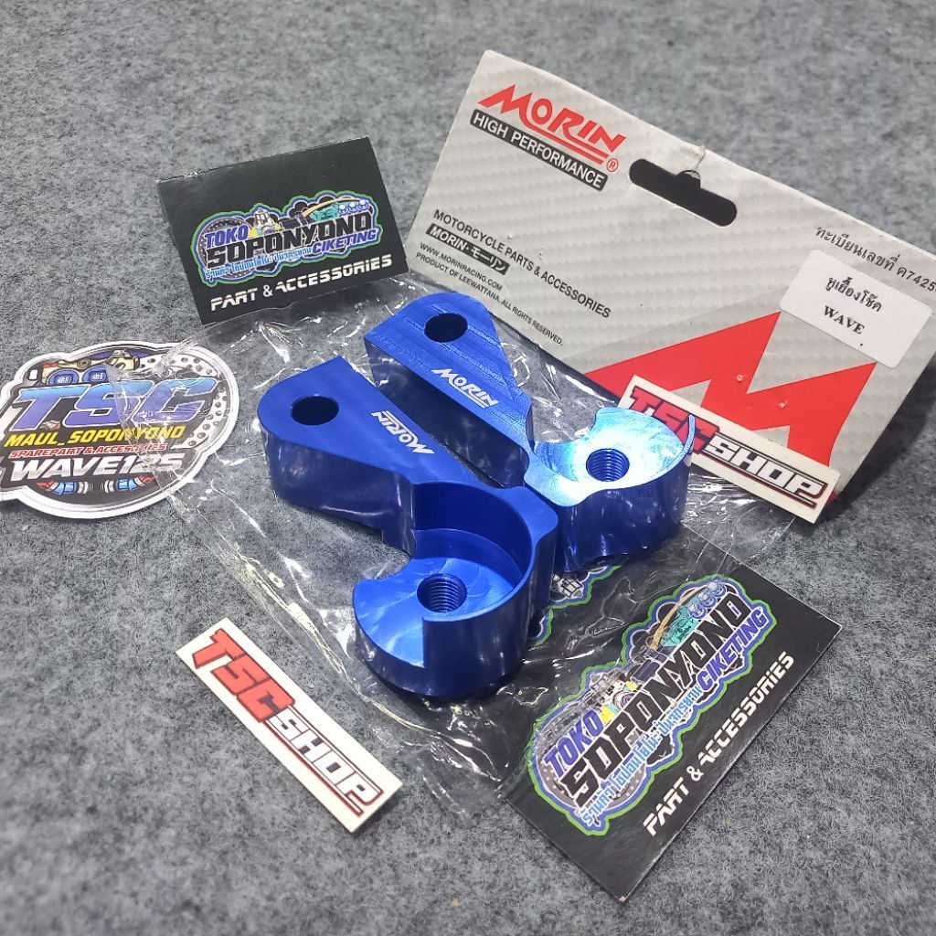 +¥¤£ {TERMURAH}| RAISER PEMUNDUR SHOCK BELAKANG ALMU MODEL BIRU PANJANG 5CM BY MORIN FOR ALL WAVE AL