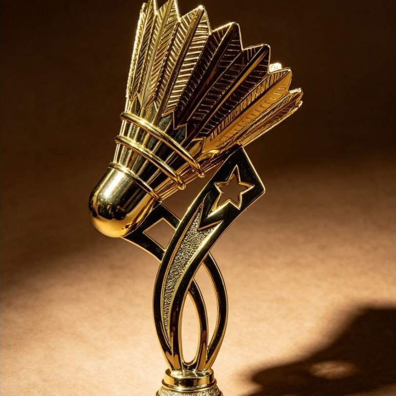 Figur Trophy / Figure Trophy / Tropi / Kepala Badminton