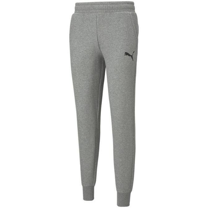 Celana Training Jogger Pria Puma Essential Logo FL CL Grey