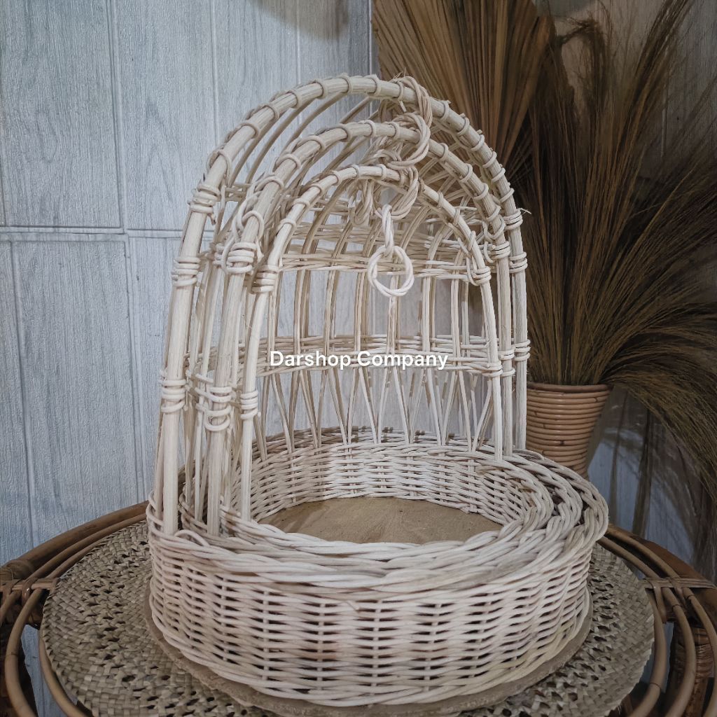 Keranjang Hamper Rotan Ayun Bisa Set dan Bijian