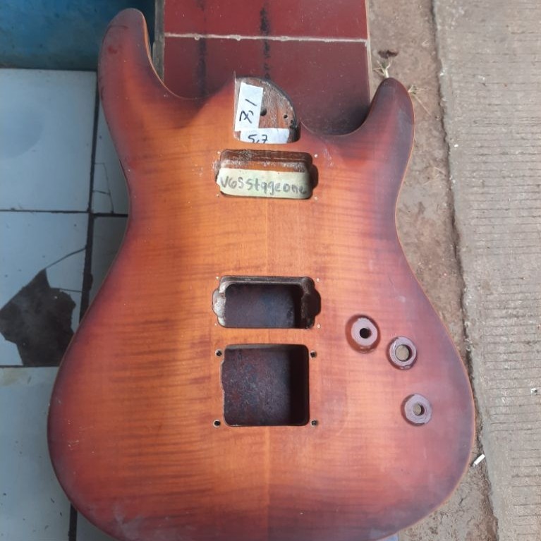 Bodi gitar vgs stag one