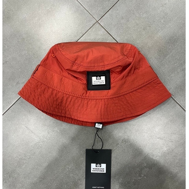 BUCKET HAT WEEKEND OFFENDER ORANGE