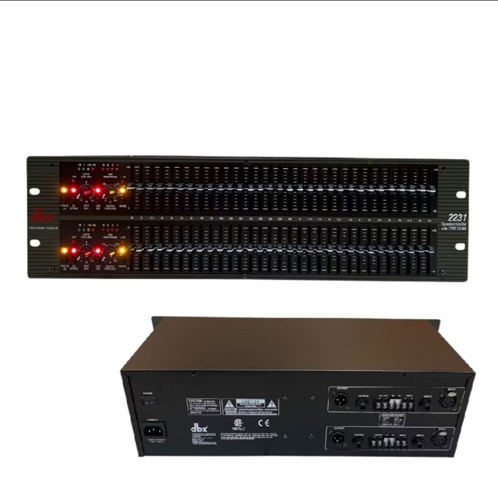 EQUALIZER DBX 2231 LIMITER IC MACRO BARU