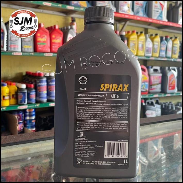 HOT DEAL SHELL SPIRAX ATF6, OLI TRANSMISI MATIC SHELL SPIRAX ATF 6, OLI MATIC ATF DEXRON 6, ATF WS 