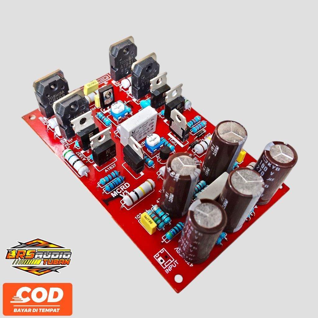 DRIVER MCRD V3 LOW SUB NEMBAK KE DADA MODIF LAPANGAN PCB PERTINAK