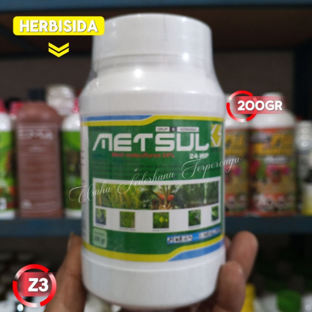 Herbisida Metsul 24WP 200gr Efektif Gulma Lebar