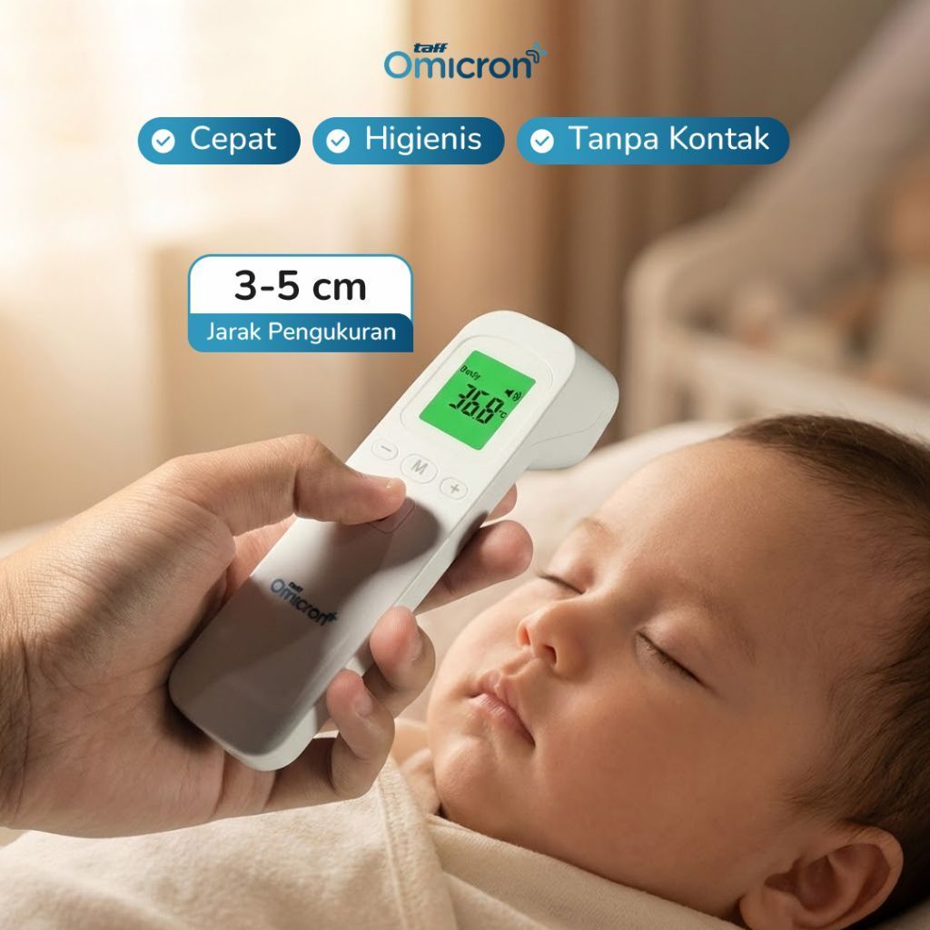 Termometer Suhu Badan Digital Thermogun Infrared Original