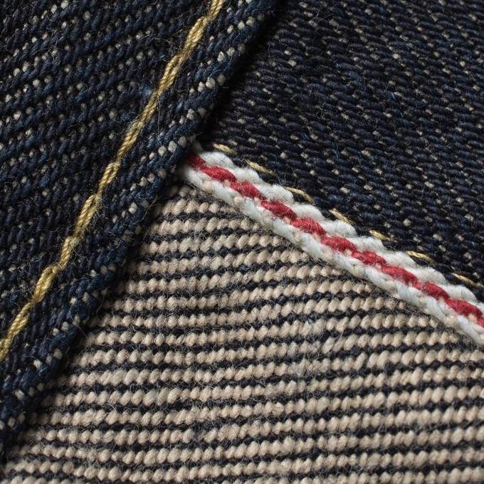 Iron Heart 21oz Selvedge Denim Modified Type III Vest - Indigo