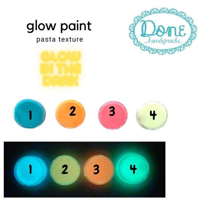 Lansungkirim- Glowing In The Dark Paint Craft Fosfor Paint Cat Fosfor Cat Glowing