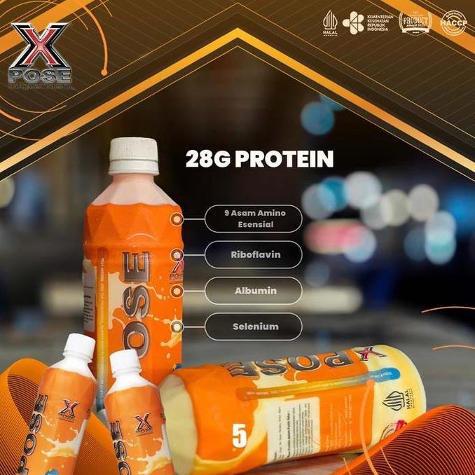 X pose Pasteurized egg white /X-Pose supplemen fitness protein telur