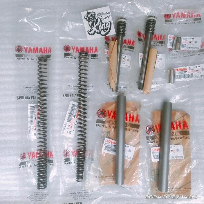 Per shock depan rx king set sulingan spindel orinal Motorcycle