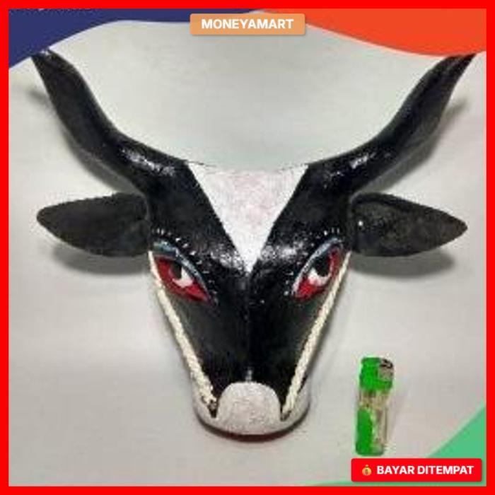 Barongan Bantengan - Mainan Anak Banteng Bantengan kuda lumping - Mainan tradisional Bantengan