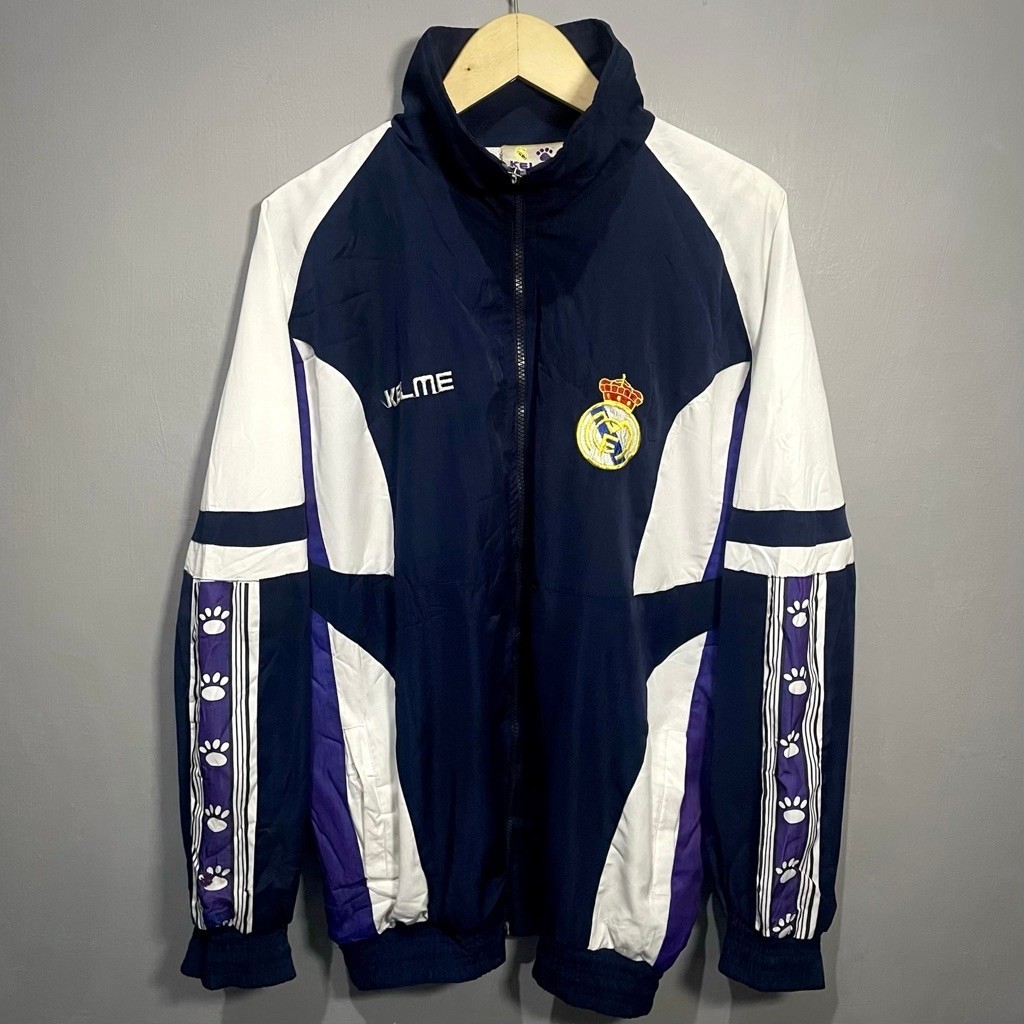Jaket Original Real Madrid Vintage Track 1996/1997 - L/XL