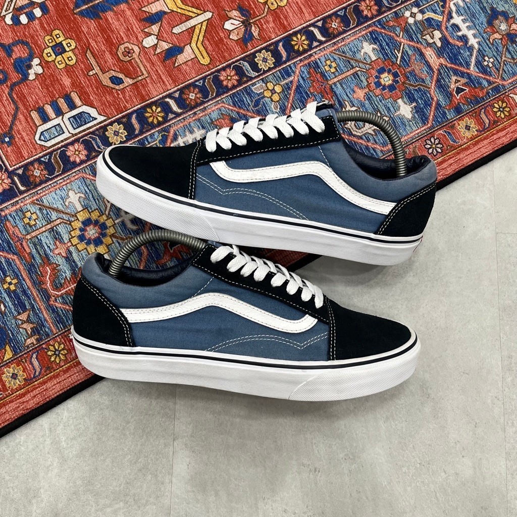 [Size 42] Vans Oldskool Classic Navy White Second Original