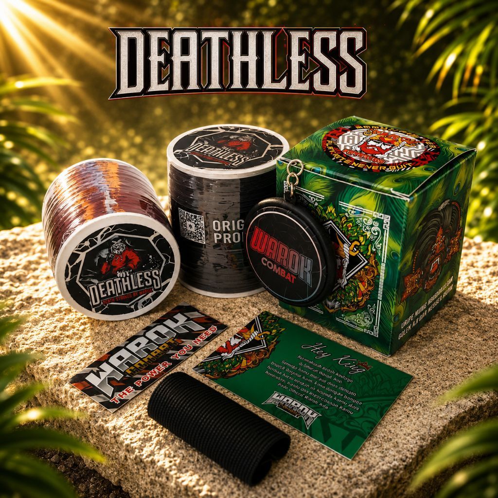 Gelasan Warok DEATHLESS 0.22 mm Daily & Tournament 1600 yard