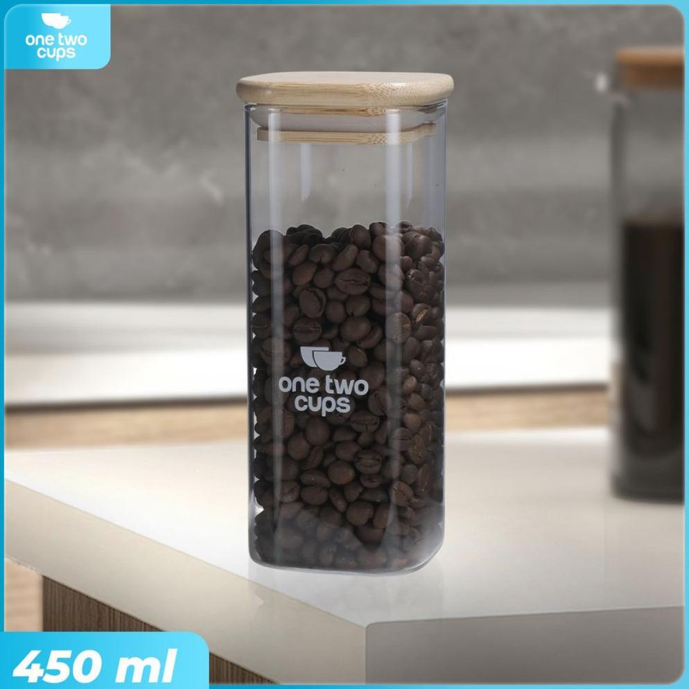 Toples Kaca Penyimpanan Makanan Glass Storage Jar - HC1019