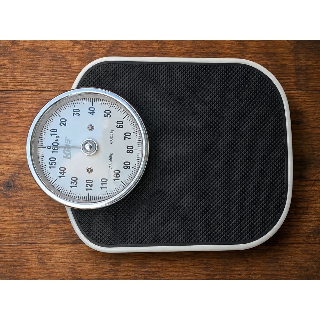 Timbangan badan merk Kris Second 0-160 kg