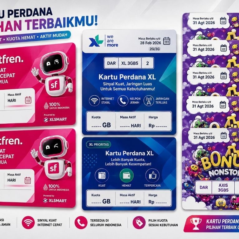belum registrasi kartu perdana 3 gb xlsmart xl axis smartfren all kota bonus masa aktif 1 bulan