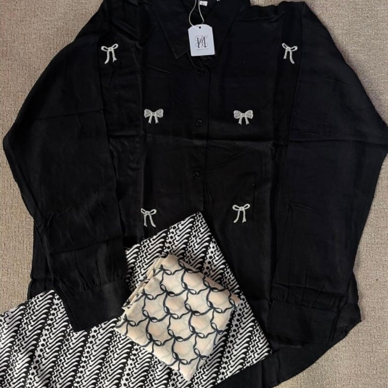Set outfit santri putri