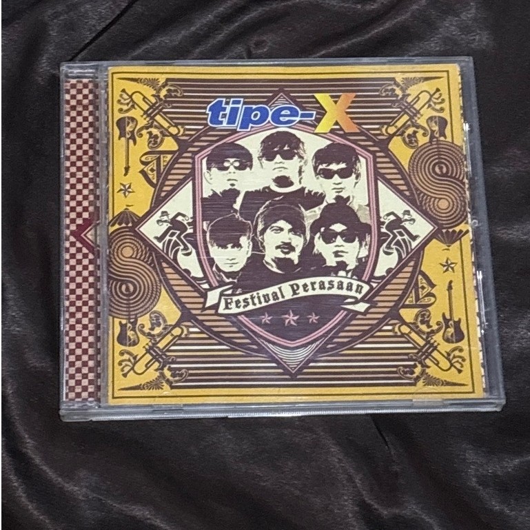 CD ALBUM TIPE-X TIPE X FESTIVAL PERASAAN ORIGINAL